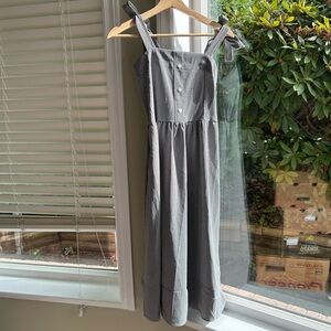 gingham summer picnic dress